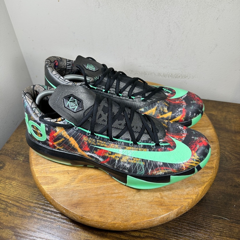 Nike KD 6 Illusion Basketball Shoes FQ8356-900 Mens 13